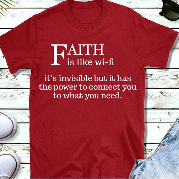 faith is like wifi it's invisible but it has the power to connect you ...