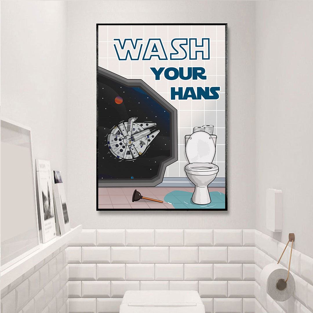 Wash your hans toilet - FridayStuff
