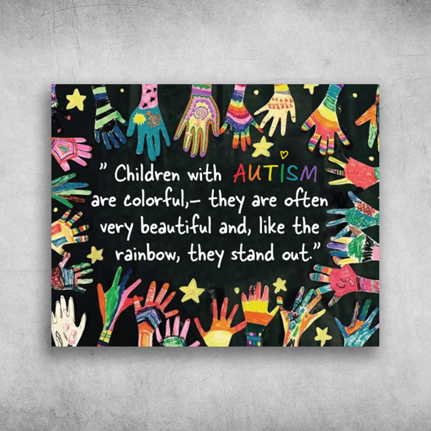 Children With Autism Are Colorful
