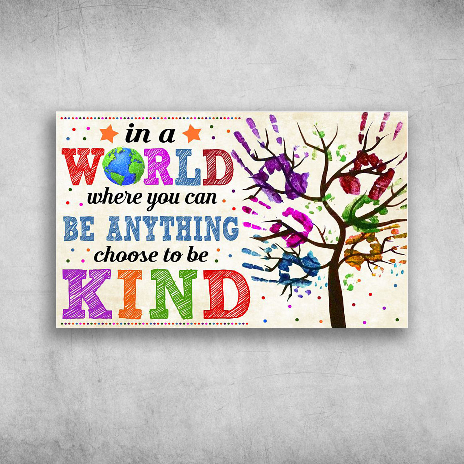 In A World Where You Can Be Anything Choose To Be Kind