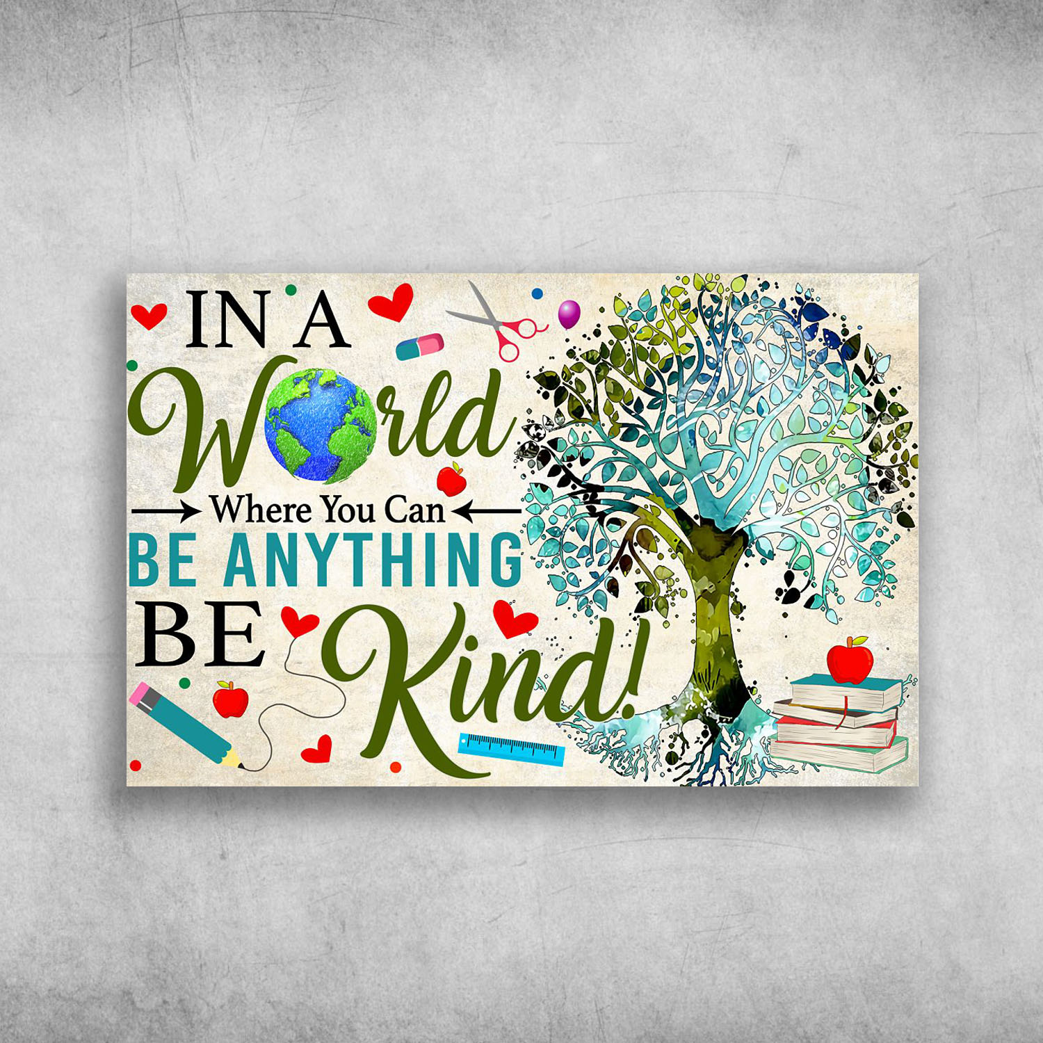 In A word Be Anything Be Kind Heart By Blue Pencil