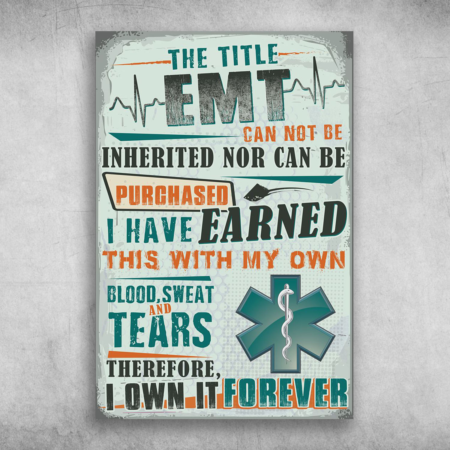 The Title EMT Can Not Be Inherited