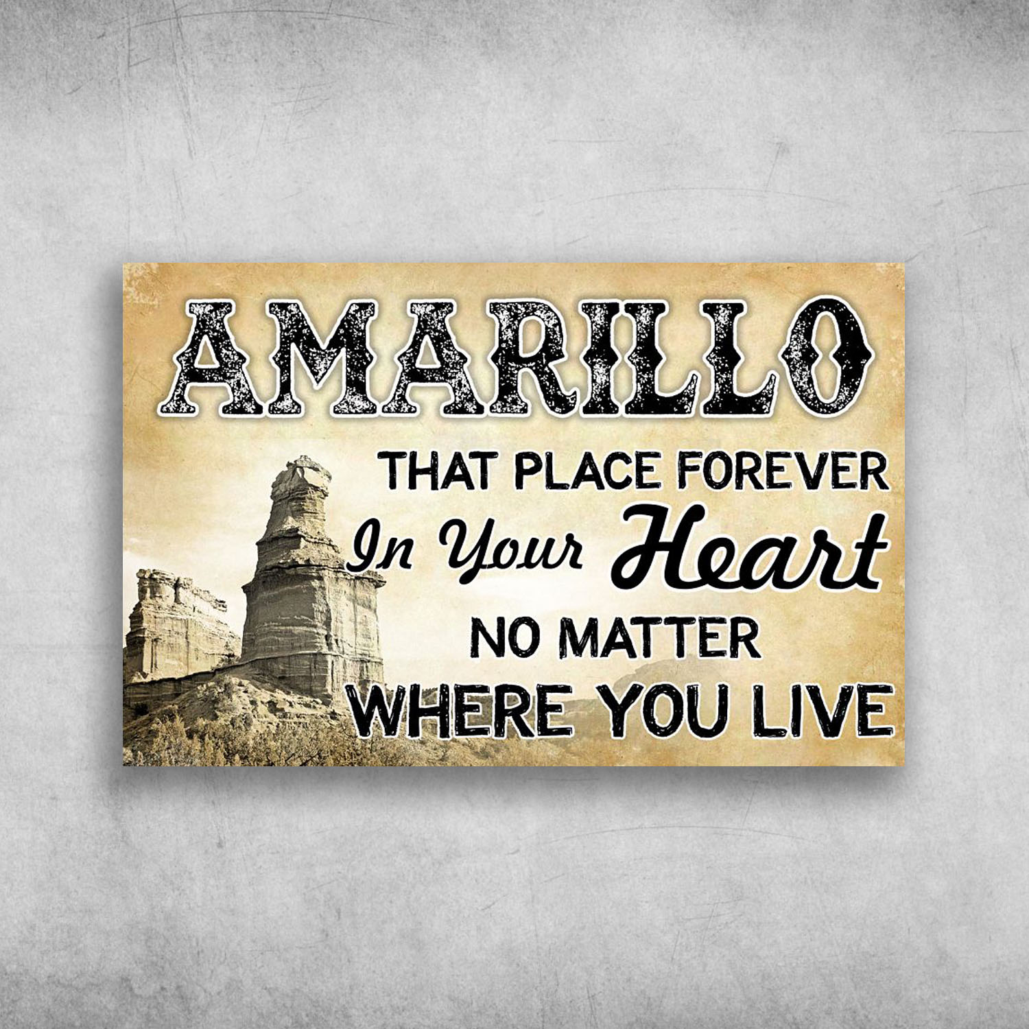 Amarillo That Place Forever In Your Heart
