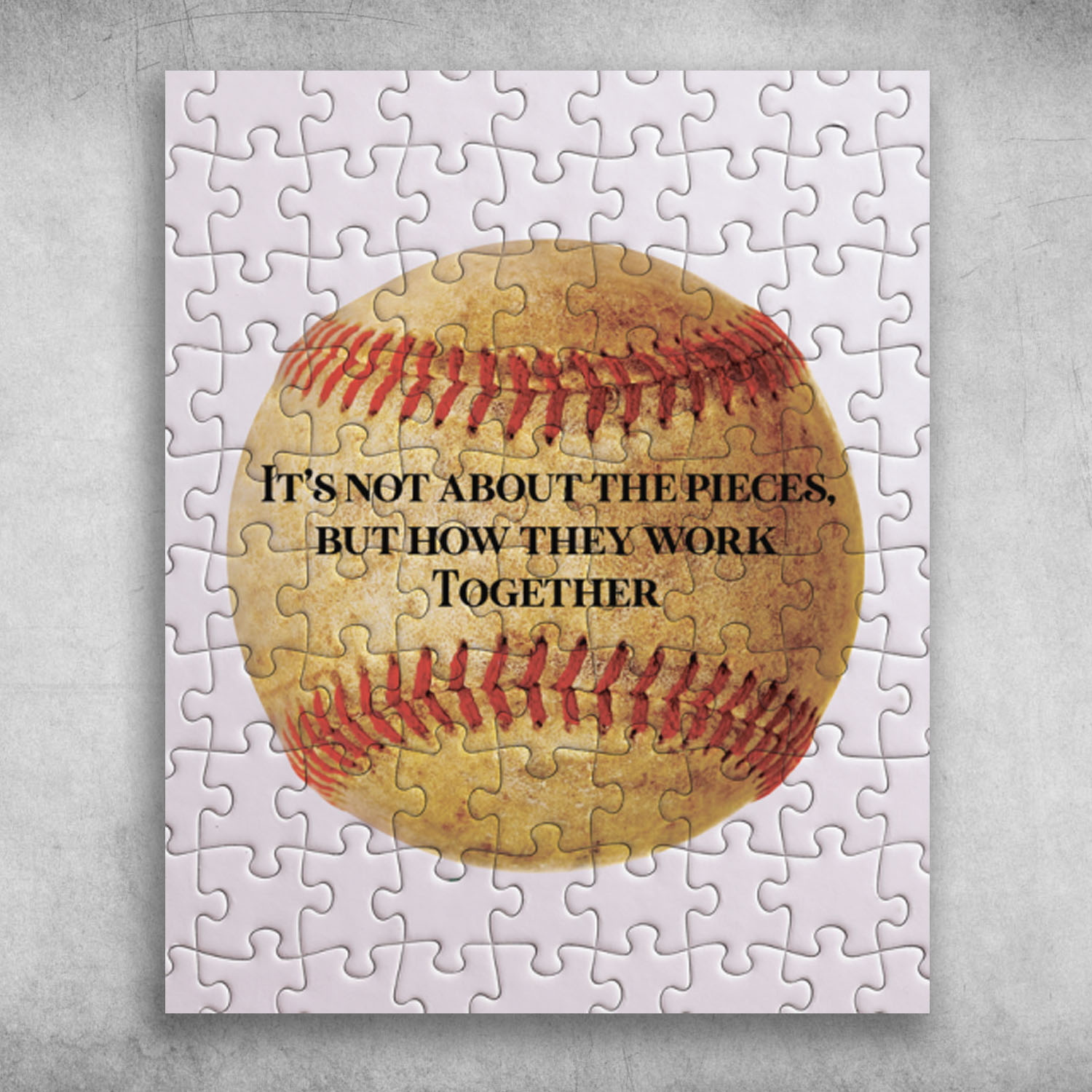 Baseball It's Not About The Pieces