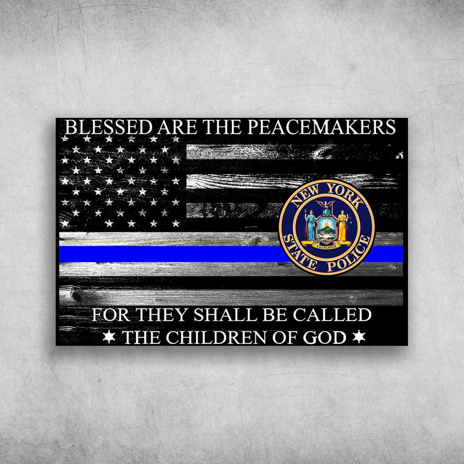 Blessed Are The Peacemakers New York State Police