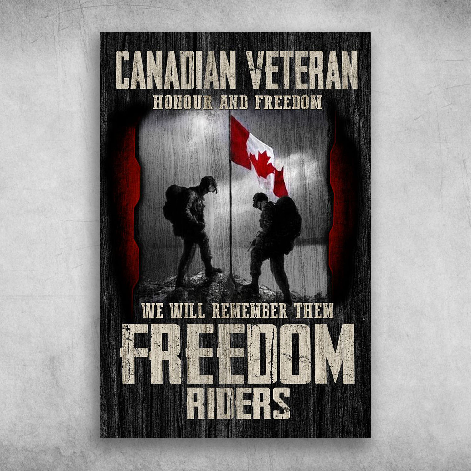 Canadian Veteran Honour And Freedom