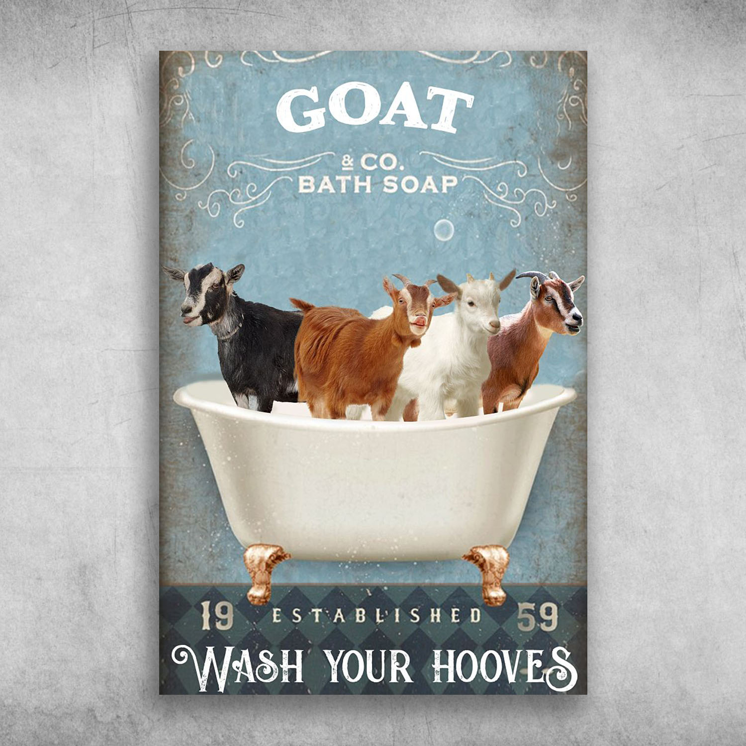 Goat Bath Soap Established Wash Your Hooves