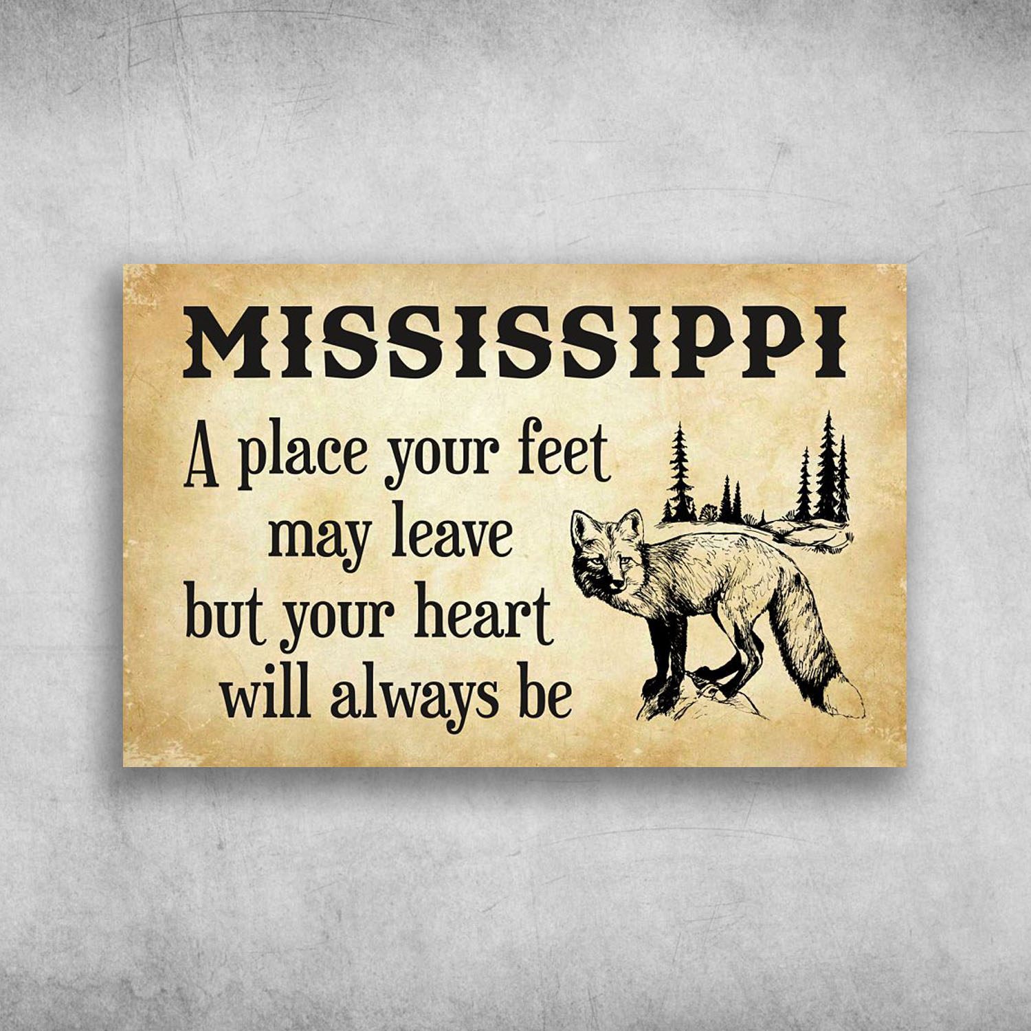 Mississippi A Place Your Feet May Leave