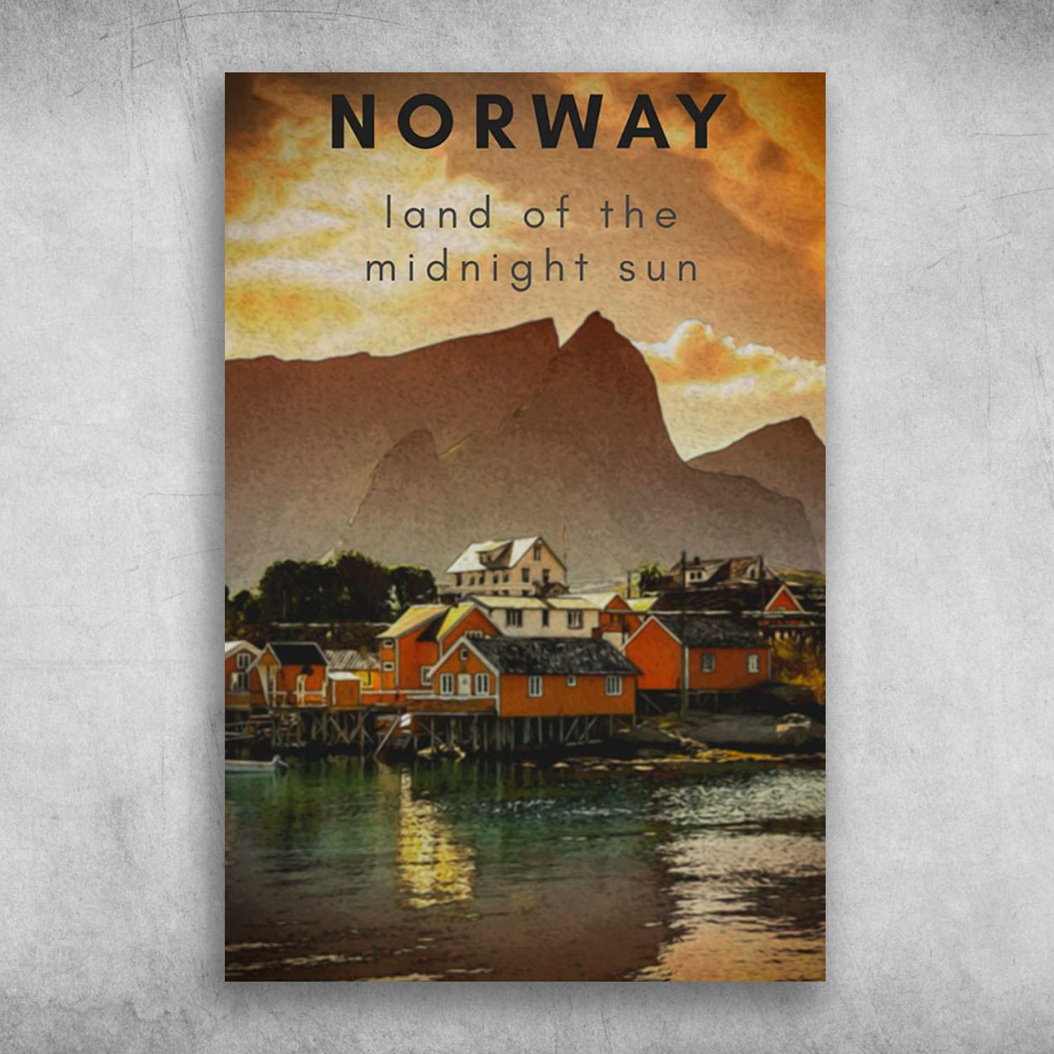 Norway Norwegian The Land Of The Midnight Sun