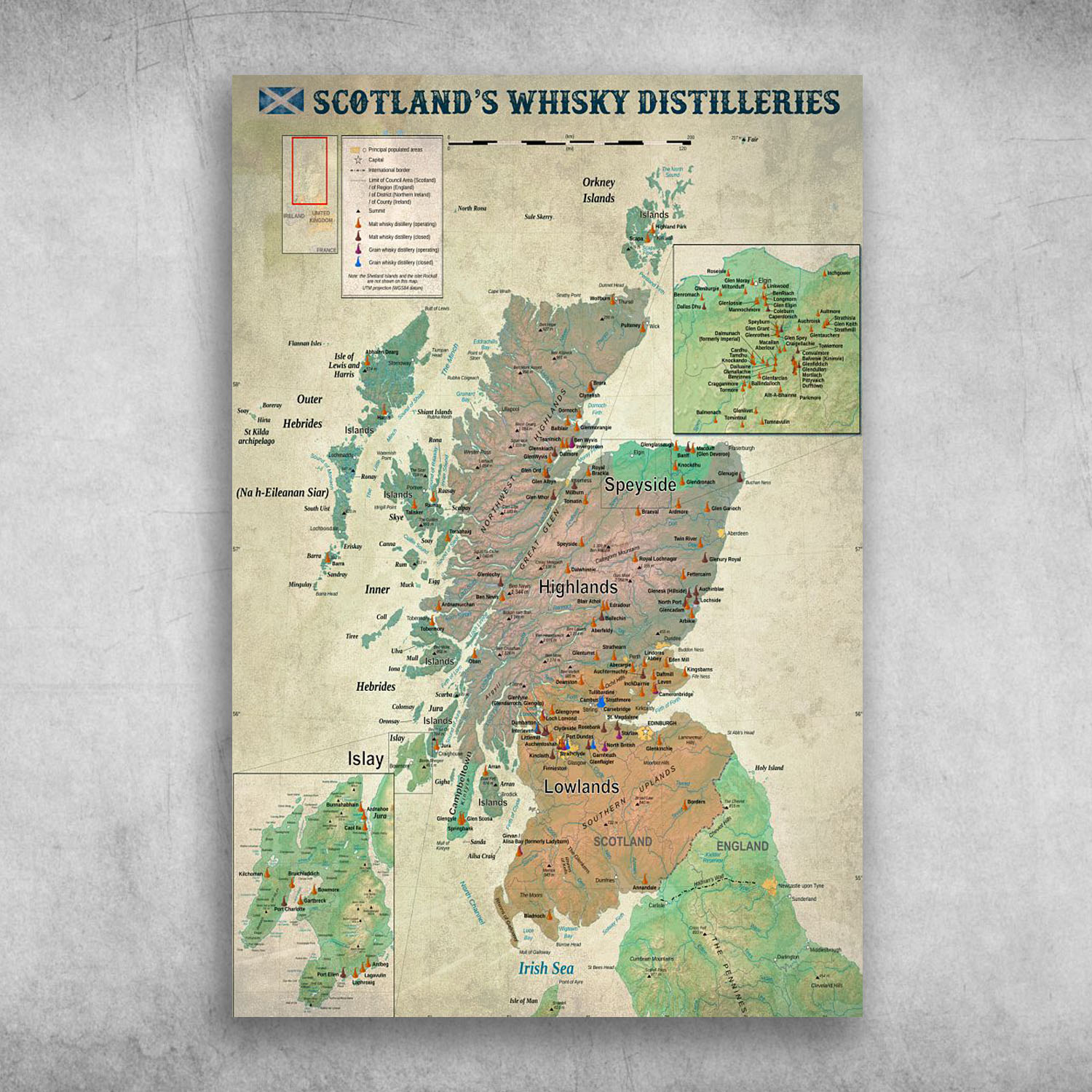 Scotland's Whisky Distilleries Lord, Give Me Scotland or I Die
