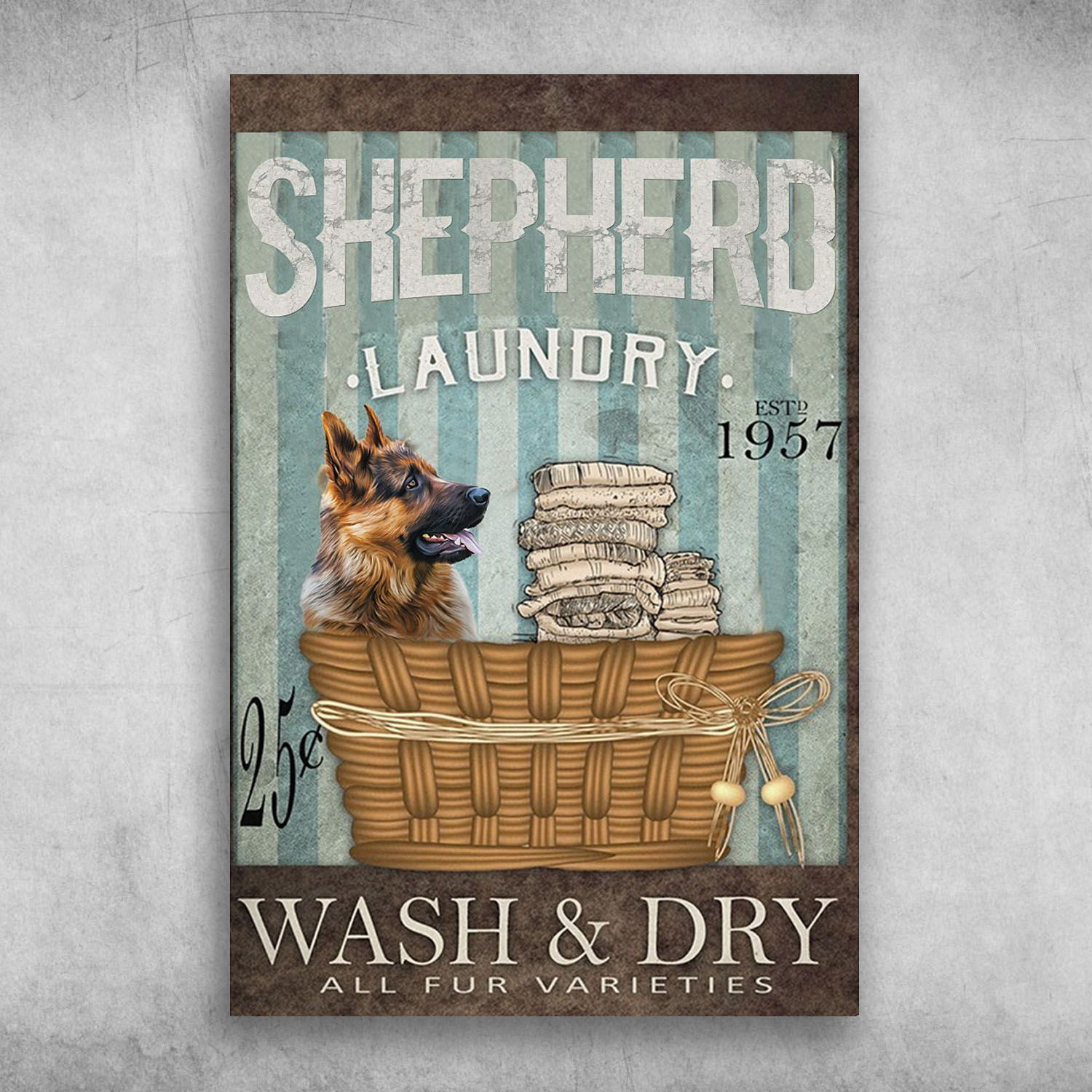Shepherd Laundry Est 1957 Wash And Dry All Fur Varieties