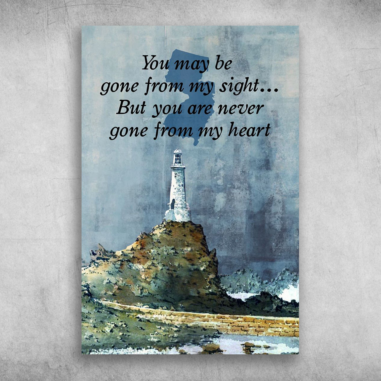 The Painting Lighthouse Never Gone From My Heart