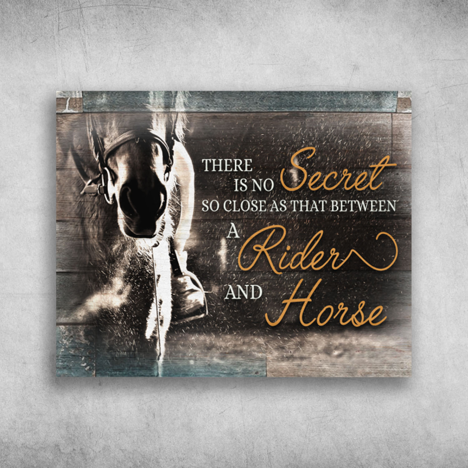 There Is No Secret So Close As That Between A Rider And Horse