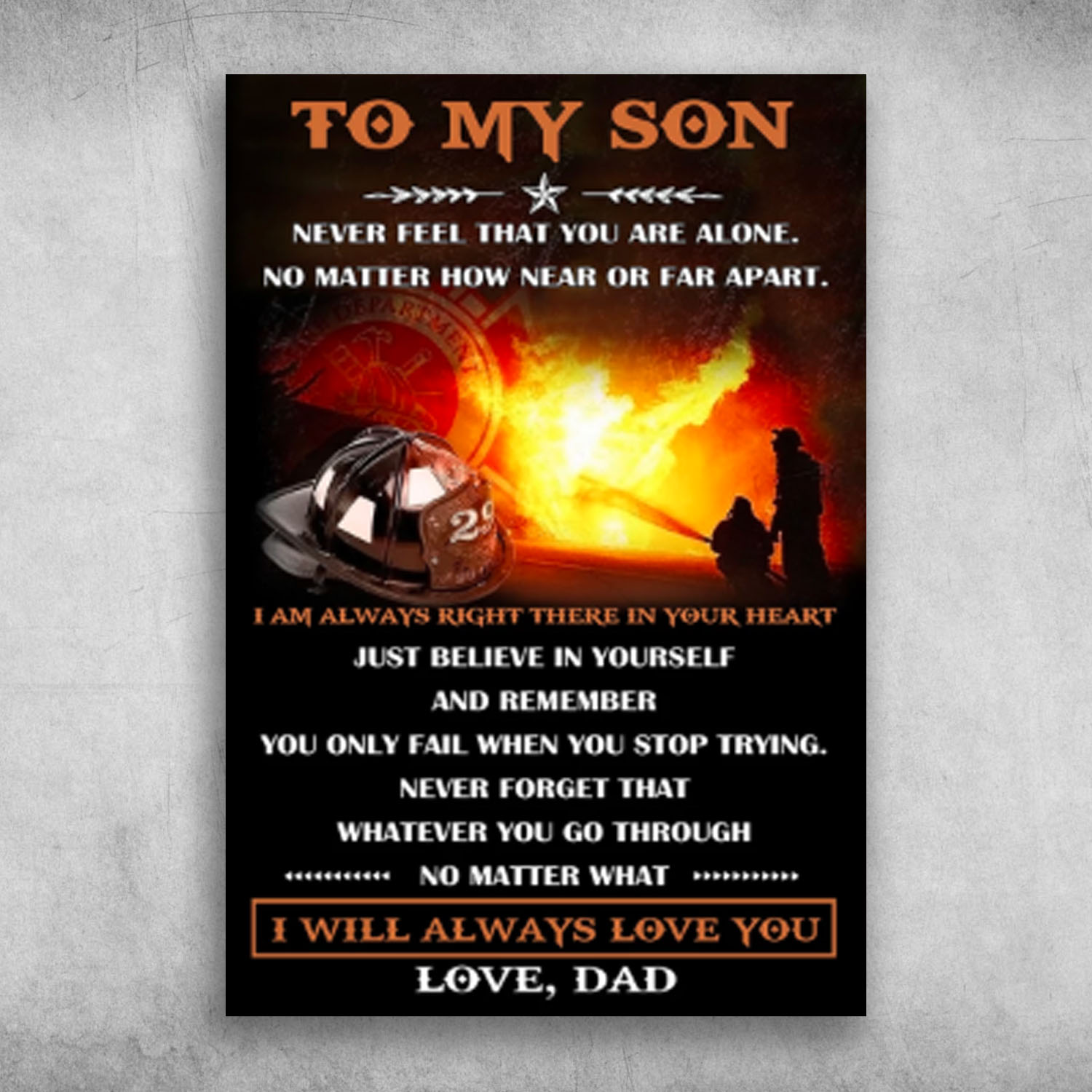 To My Son I Will Always Love You