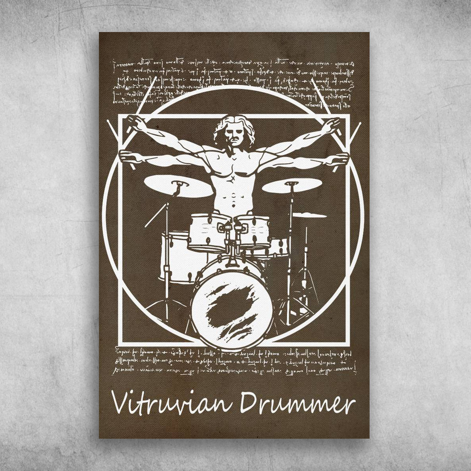 Da Vinci Drummer Vitruvian Drummer
