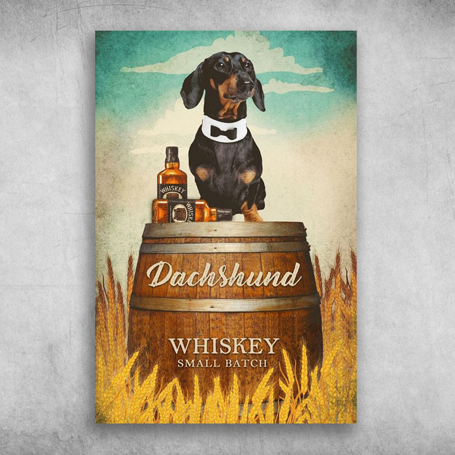 Dachshund Dog Whiskey Small Batch