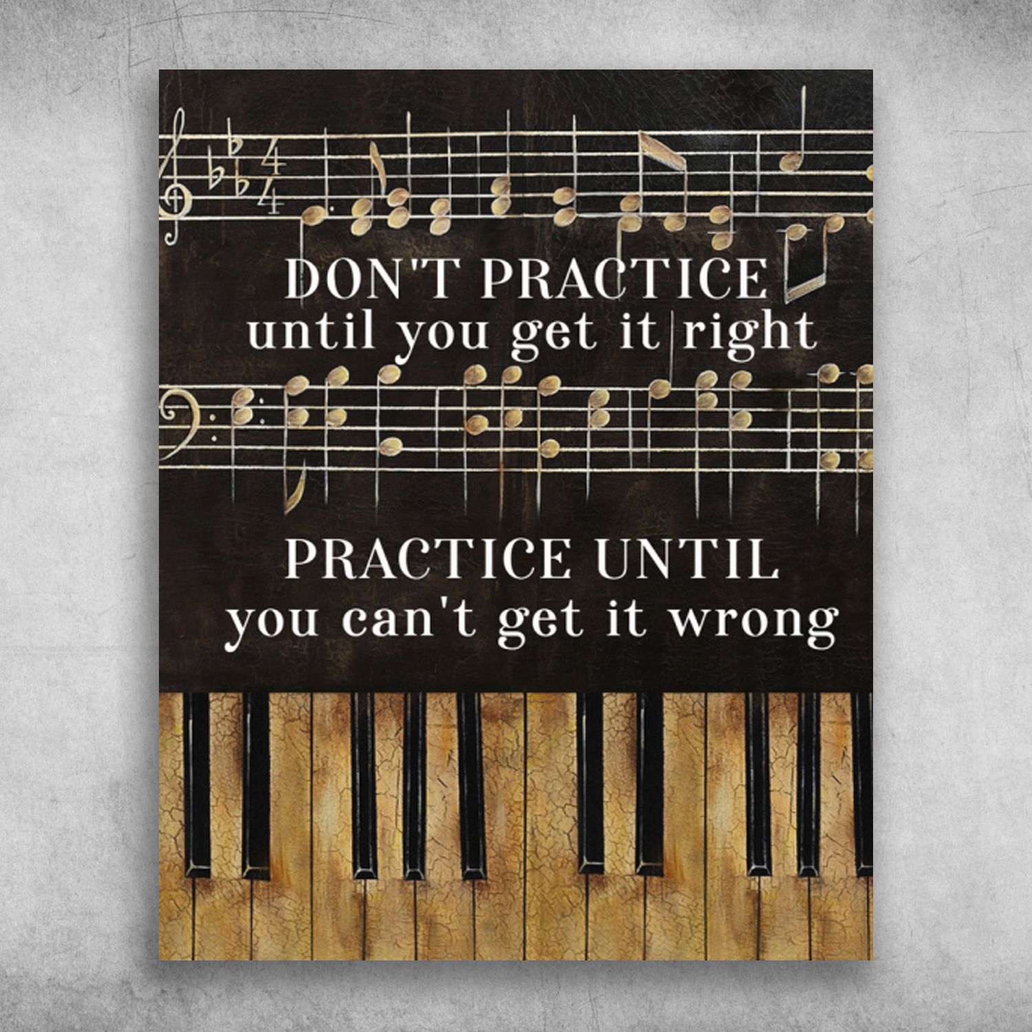 Don't Practice Until You Get It Right Piano Playing