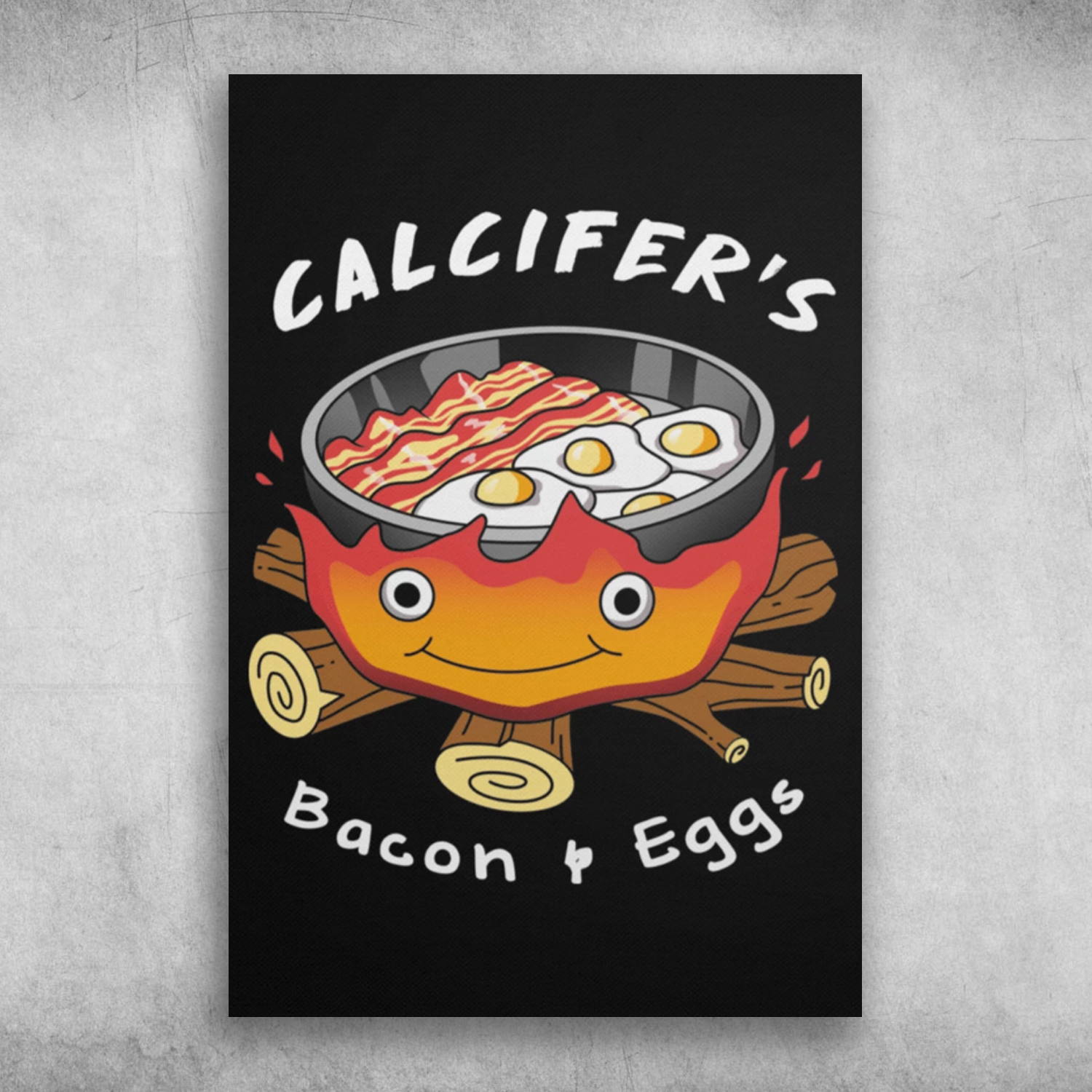 Howl Calcifer's Bacon And Eggs