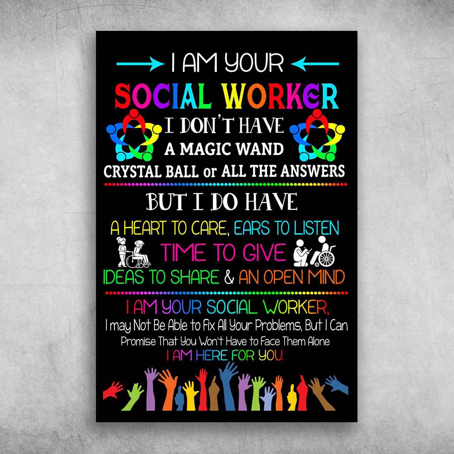 I Am Your Social Worker I Am Here For You