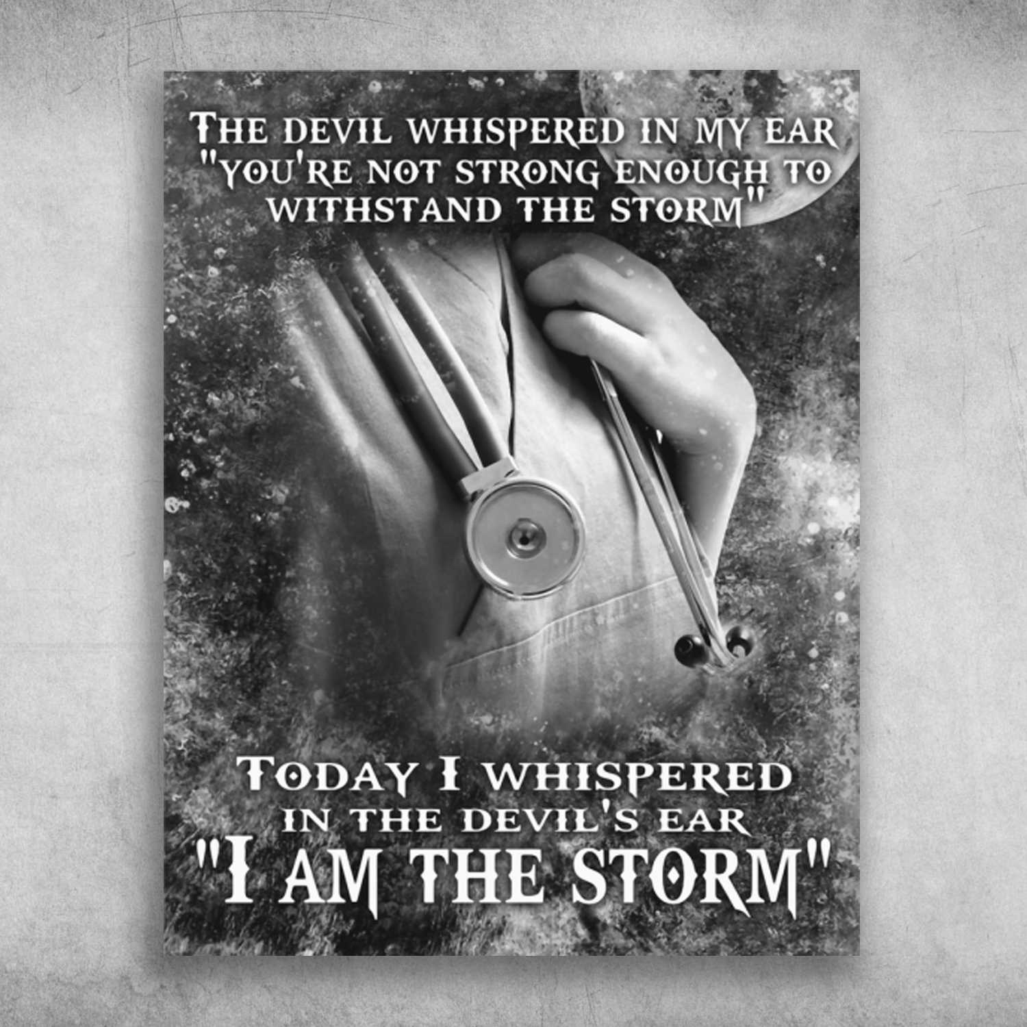 I Whispered In The Devil's Ear I Am The Storm Nursing