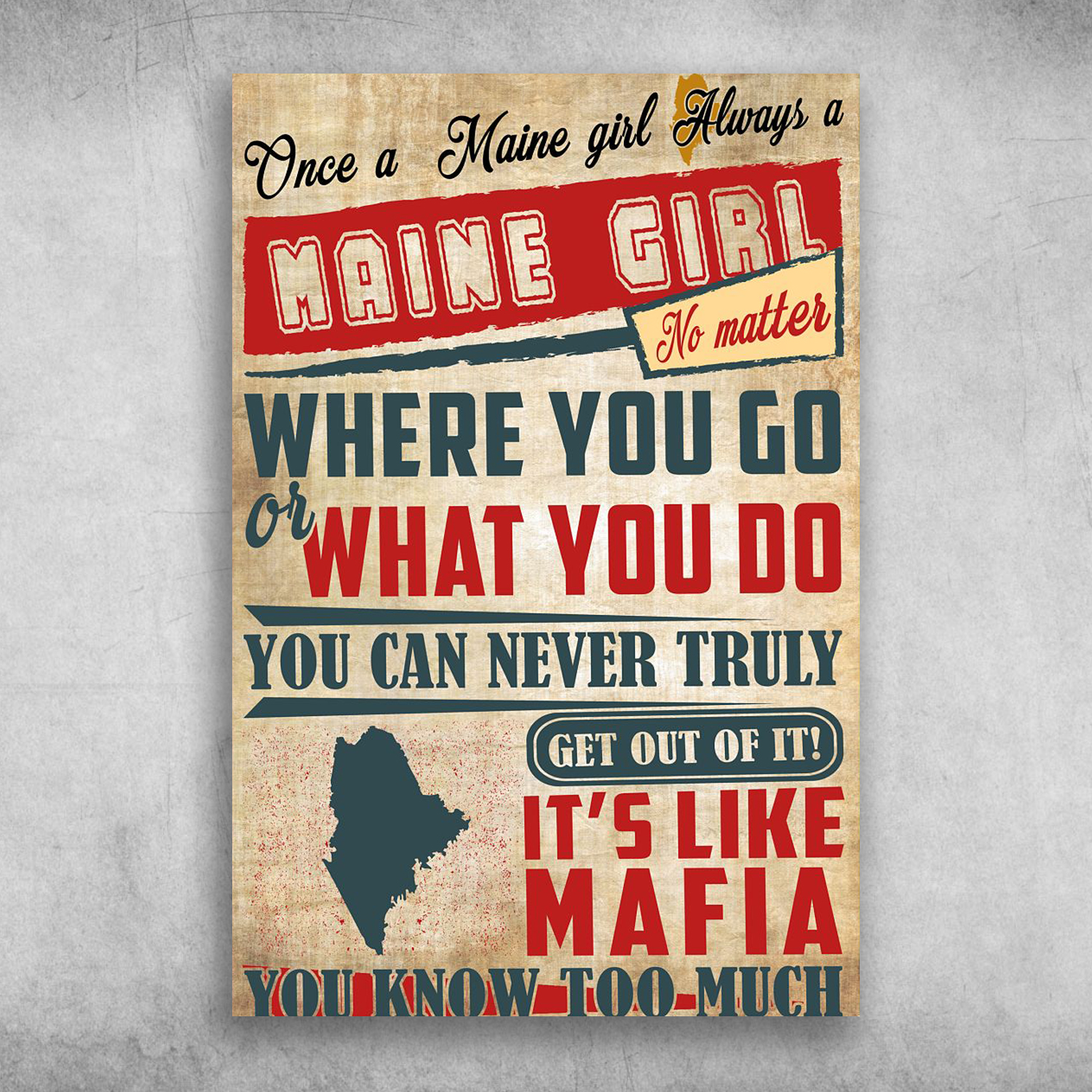 Once A West Maine Girl Always A Maine Girl