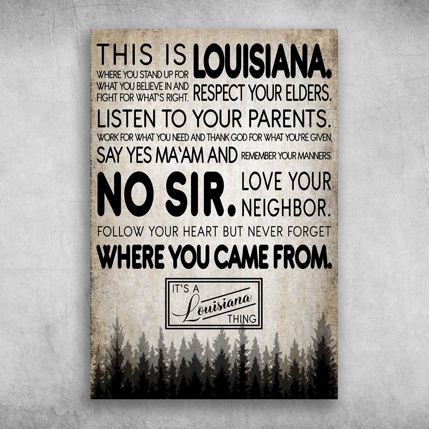 This Is Louisiana Follow Your Heart
