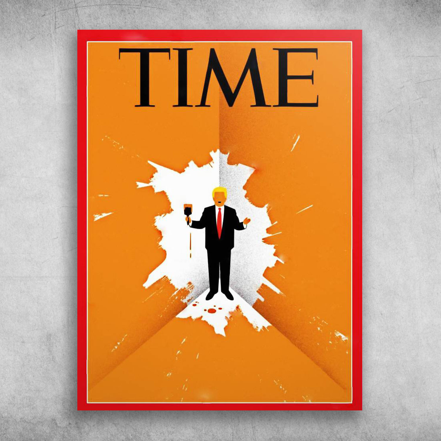 Time Magazine Cover Donald Trump Cornered