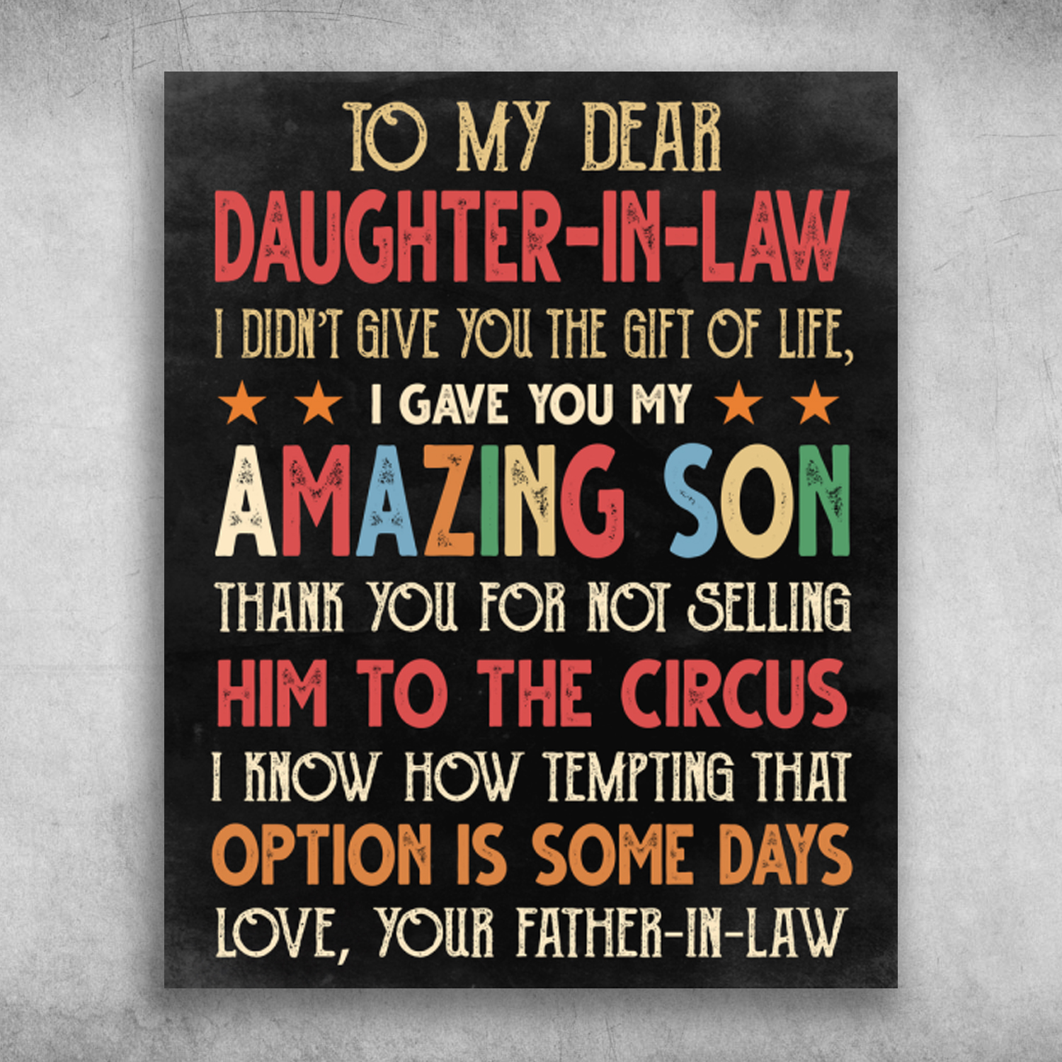 To my Son To My Daughter