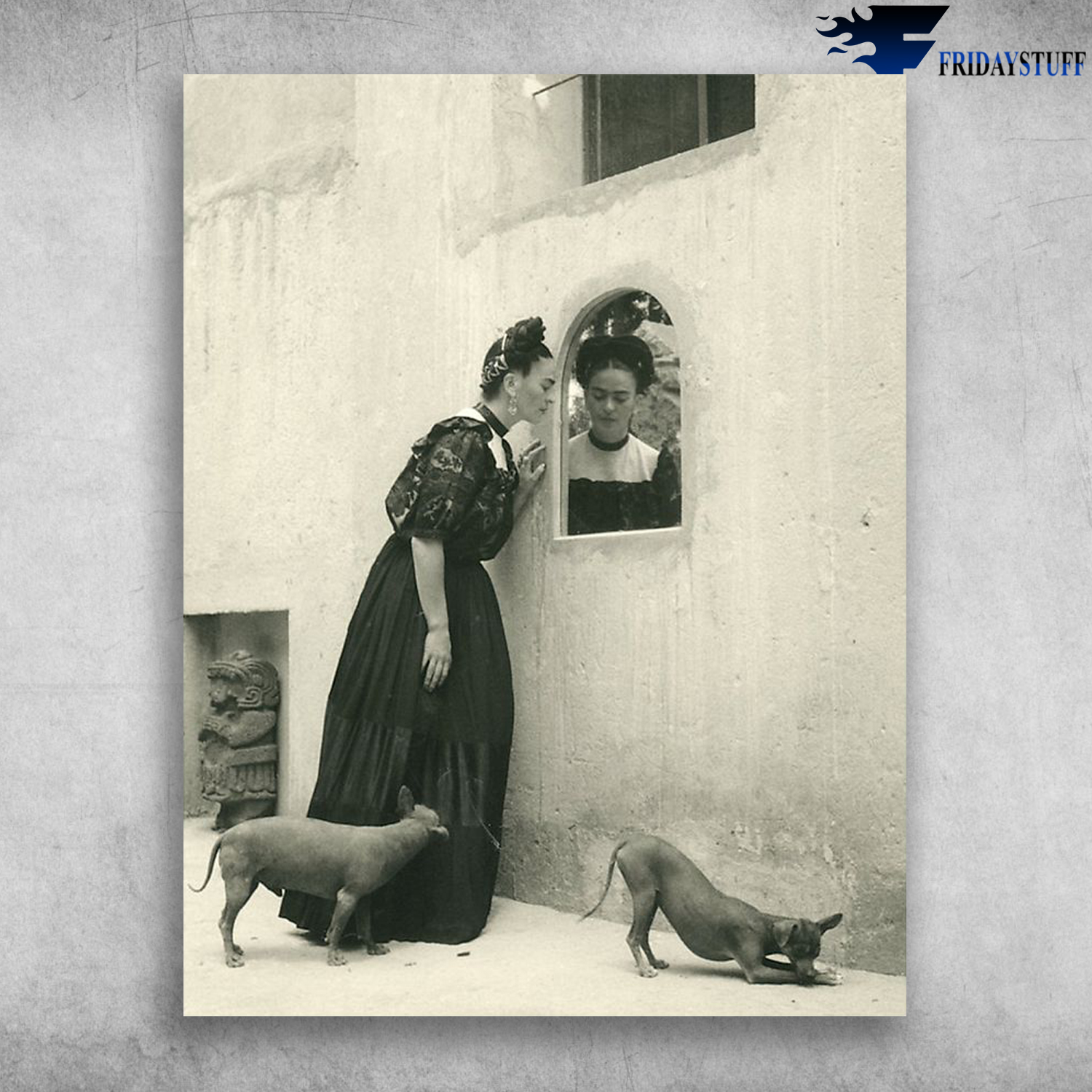 Frida Kahlo And Her Itzcuintli Dogs Hear Our Voice Store