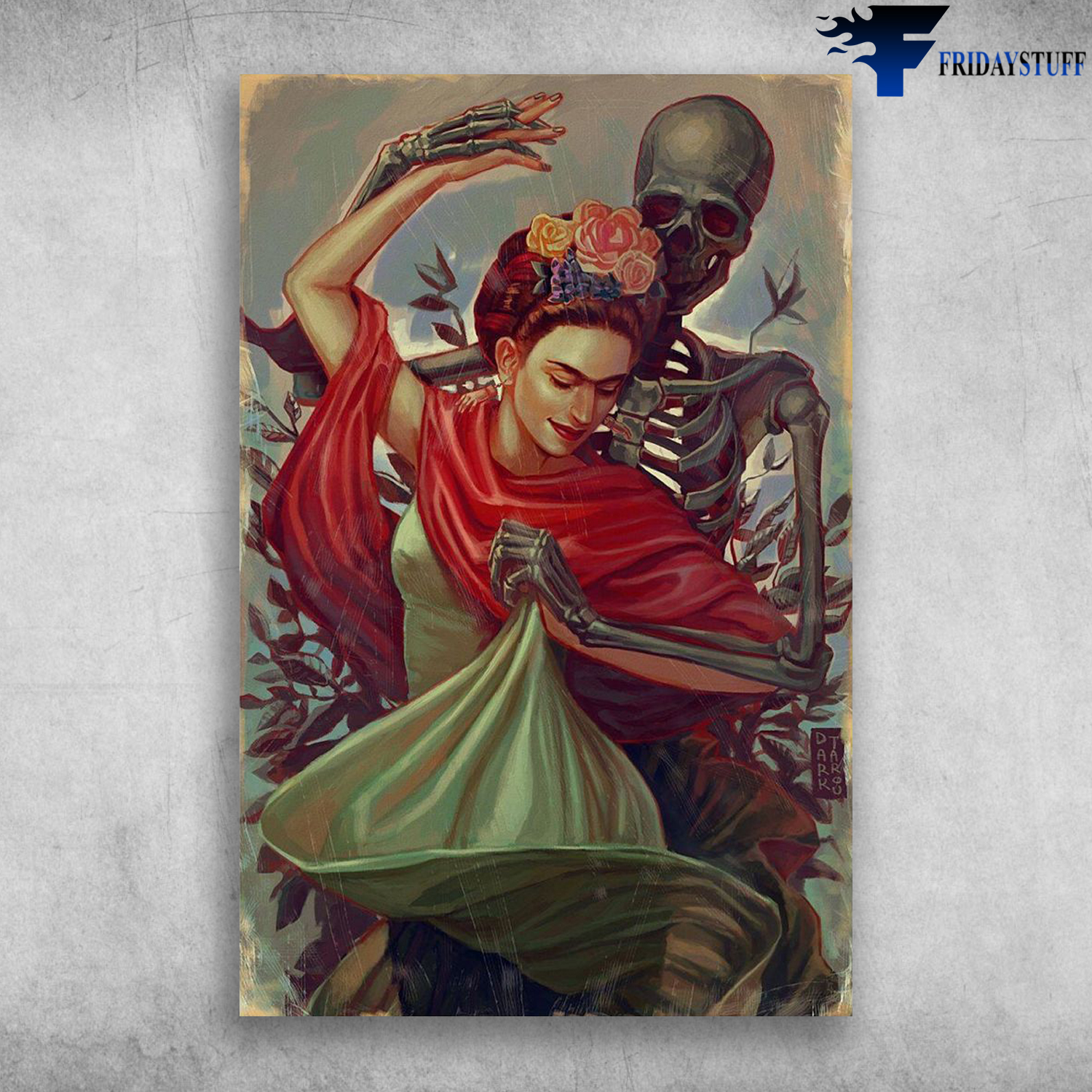 Frida Kahlo Death Painting A Dance With Death