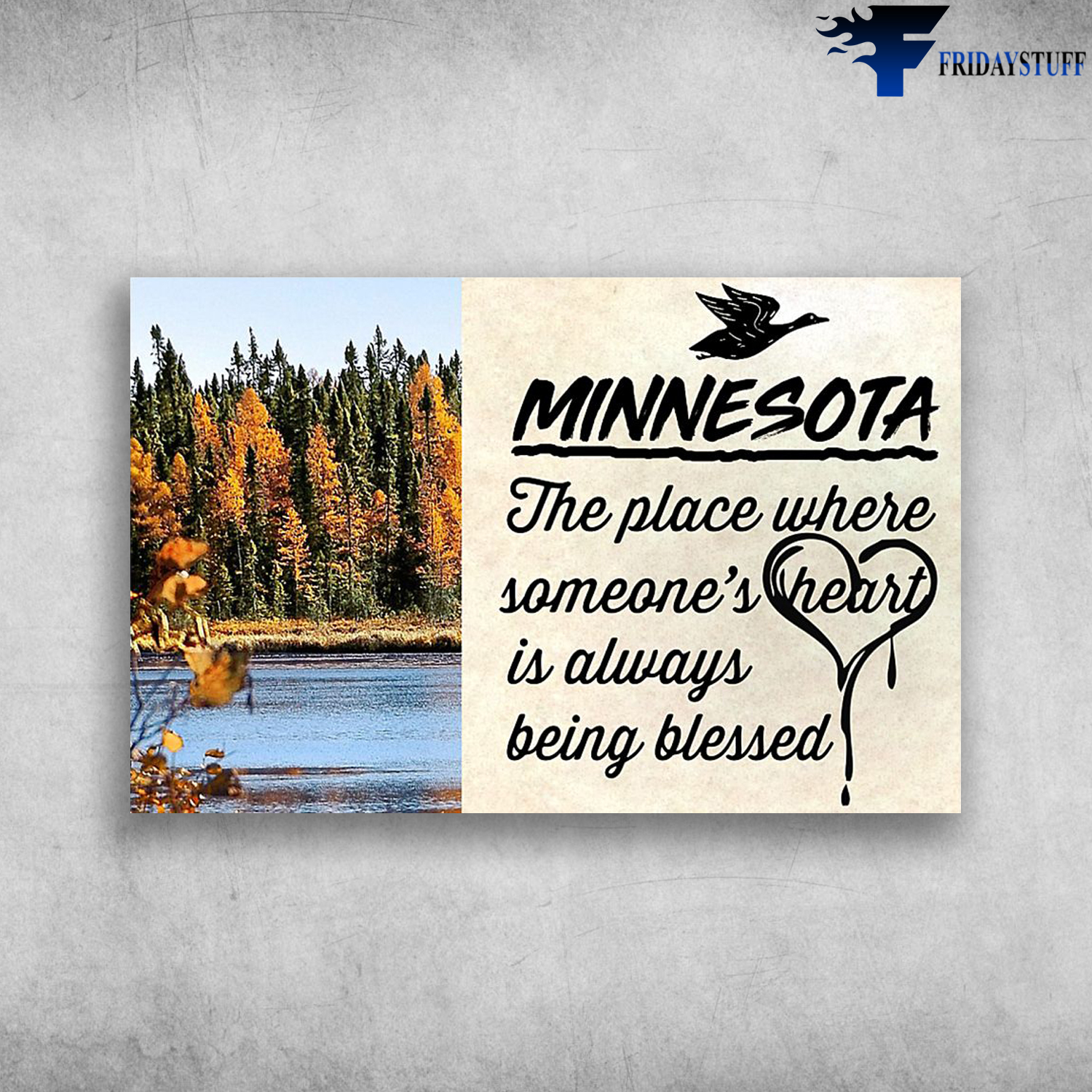 Minnesota America The Place Where Someone's Heart Is Always Being Blessed