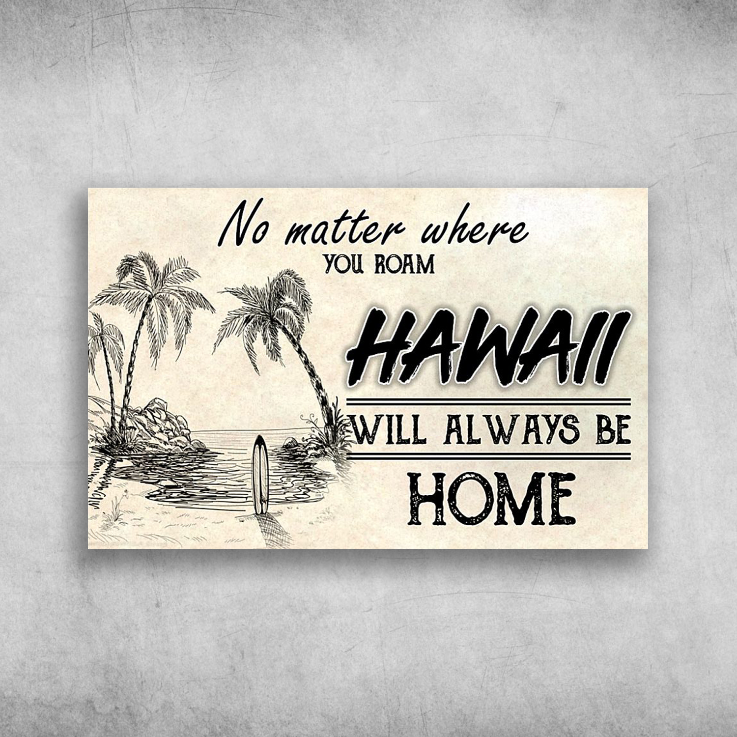 No Matter Where You Roam Hawaii Will Always Be Home