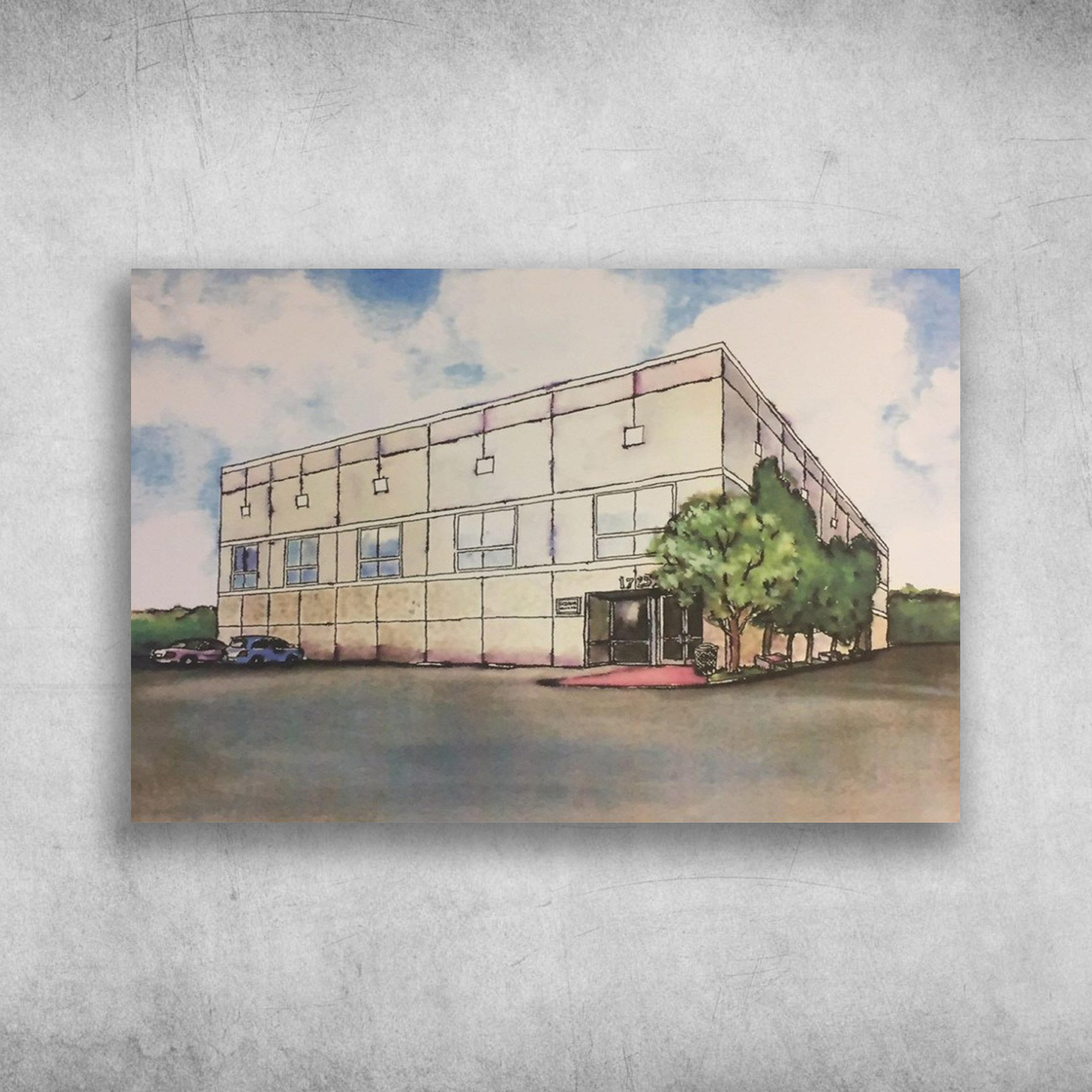 The Office Pam's Painting of Dunder Mifflin