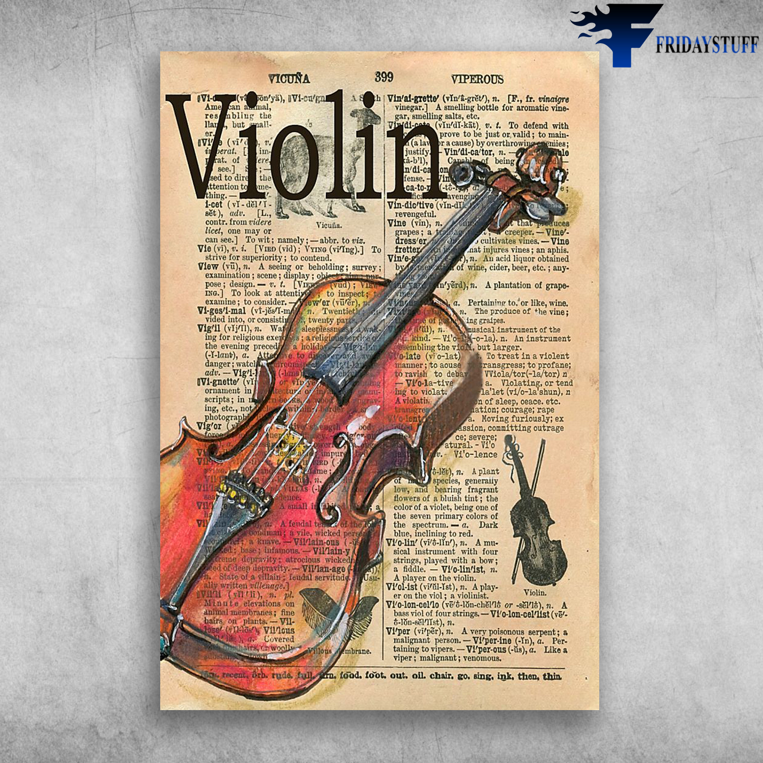 Violin Instrument Violin Mixed Media