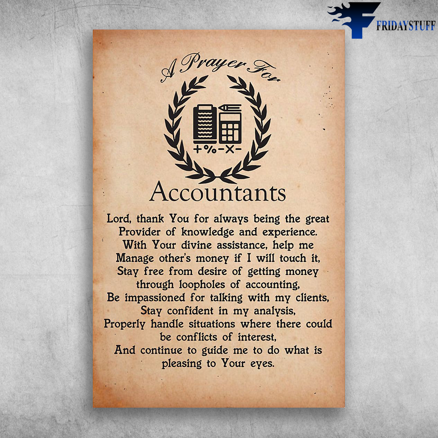 A Prayer For Accountants Lord Thank You For Always Being The Great Provider