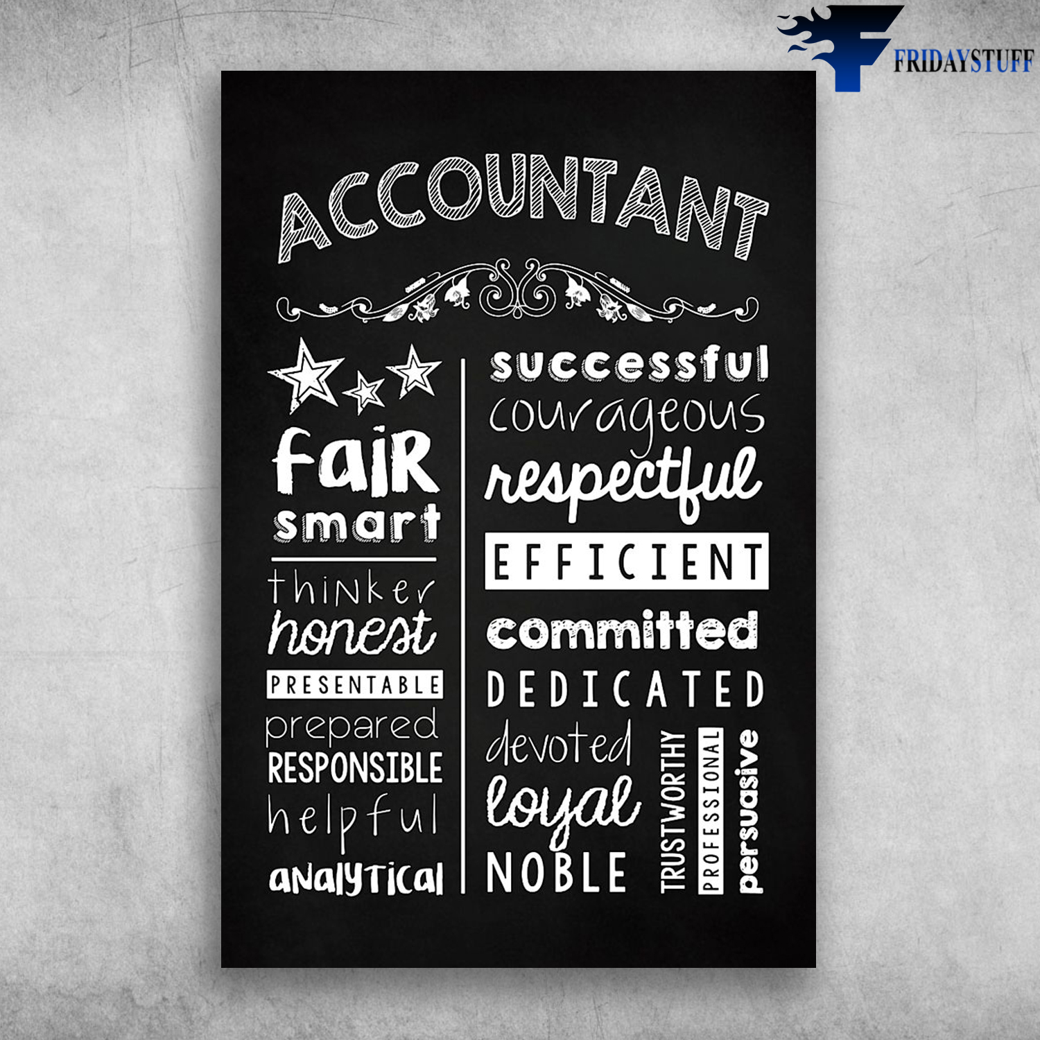 Accountant Fair Smart Thinker Honest Presentable