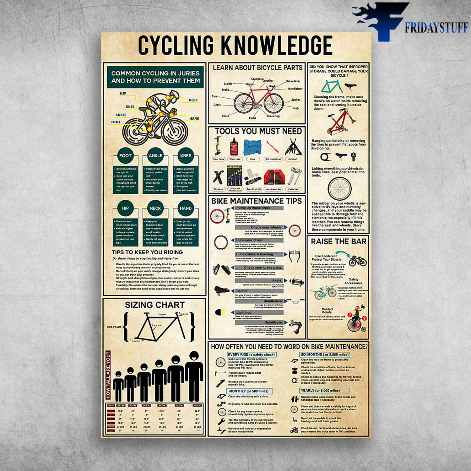 Cycling Knowledge Learn About Bicycle Parts Tools You Must Need