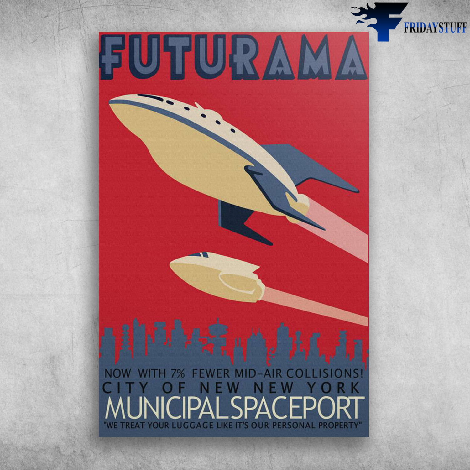 Futurama City Of New New York Municipal Spaceport