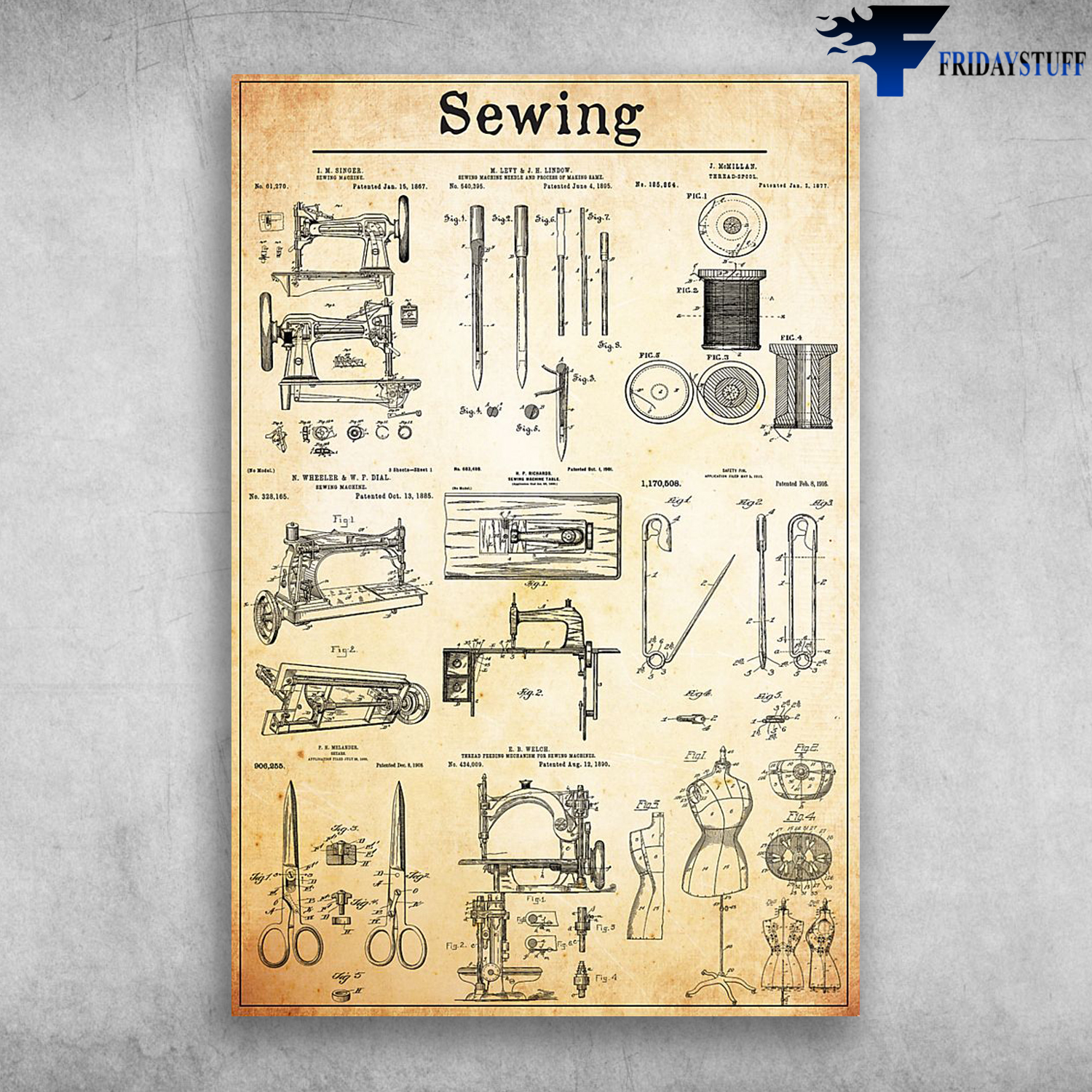 Sewing Machine Structure Sewing Machine Knowledge