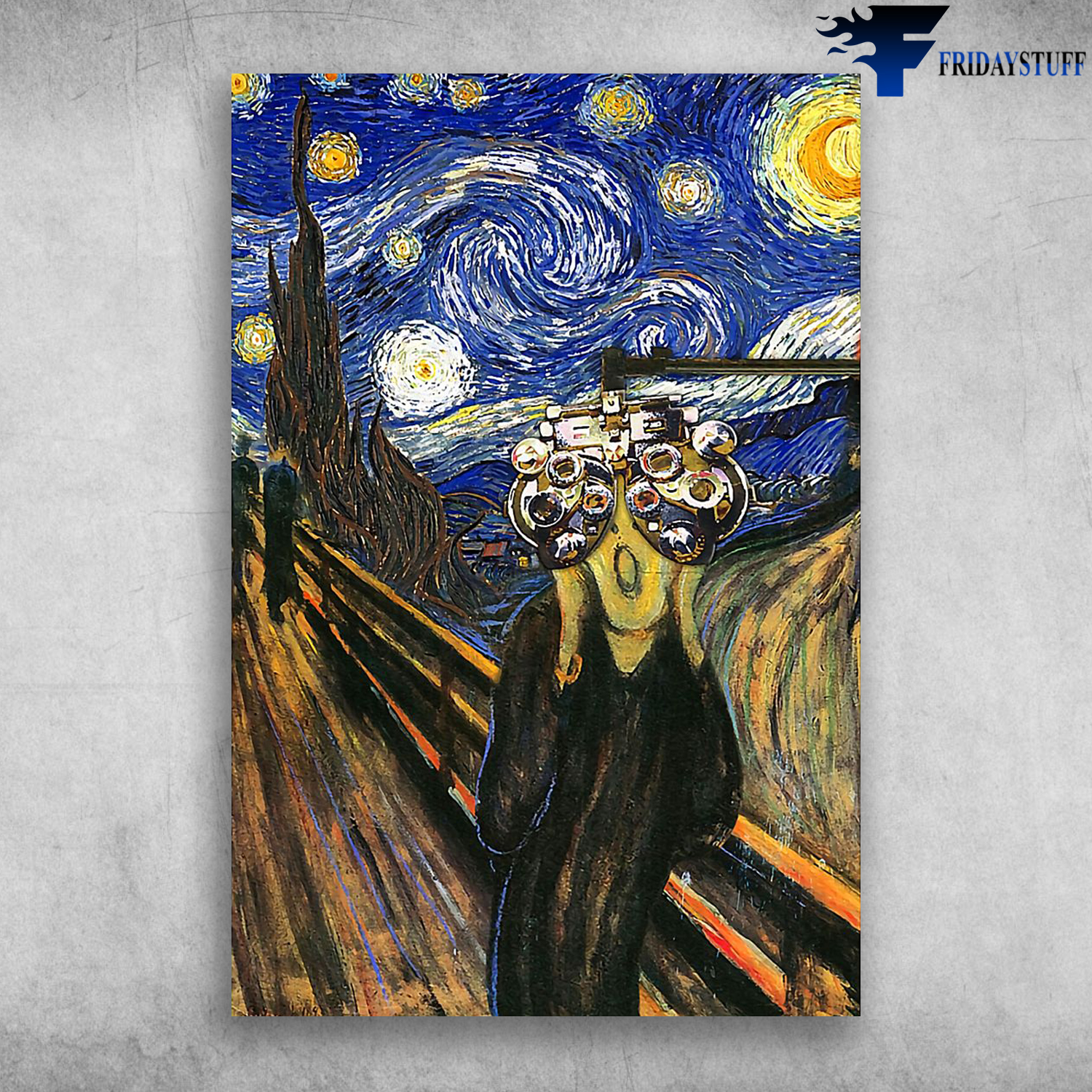 The Starry Night Van Gogh Starry Night Oil Painting