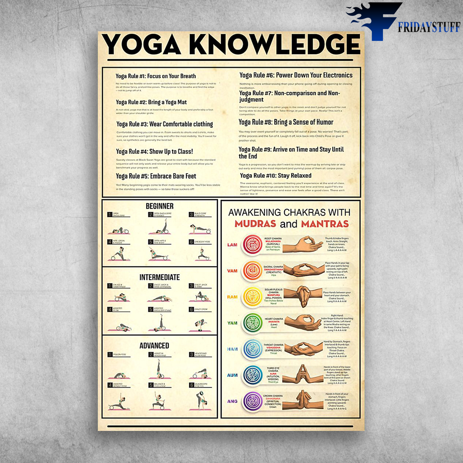 Yoga Knowledge Awakening Chakras With Mudras And Mantras