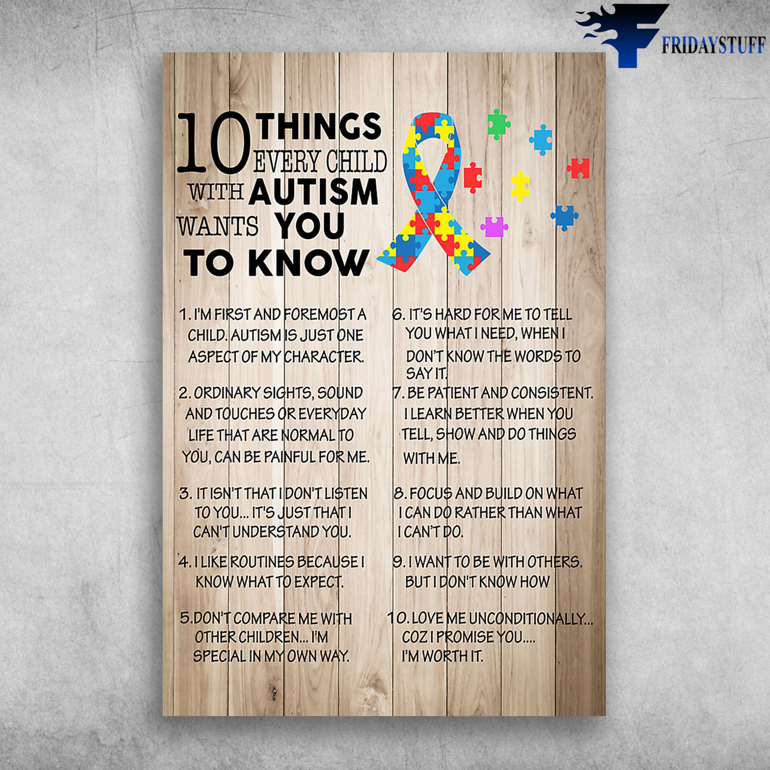 Ten Things Every Child With Autism Wants You To Know