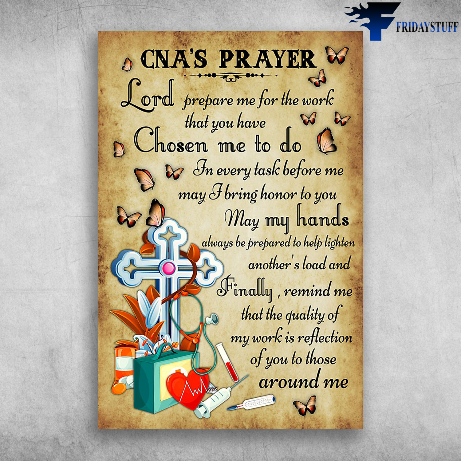 CNA's Prayer Lord Prepare Me For The Work That You Have Chosen Me To Do