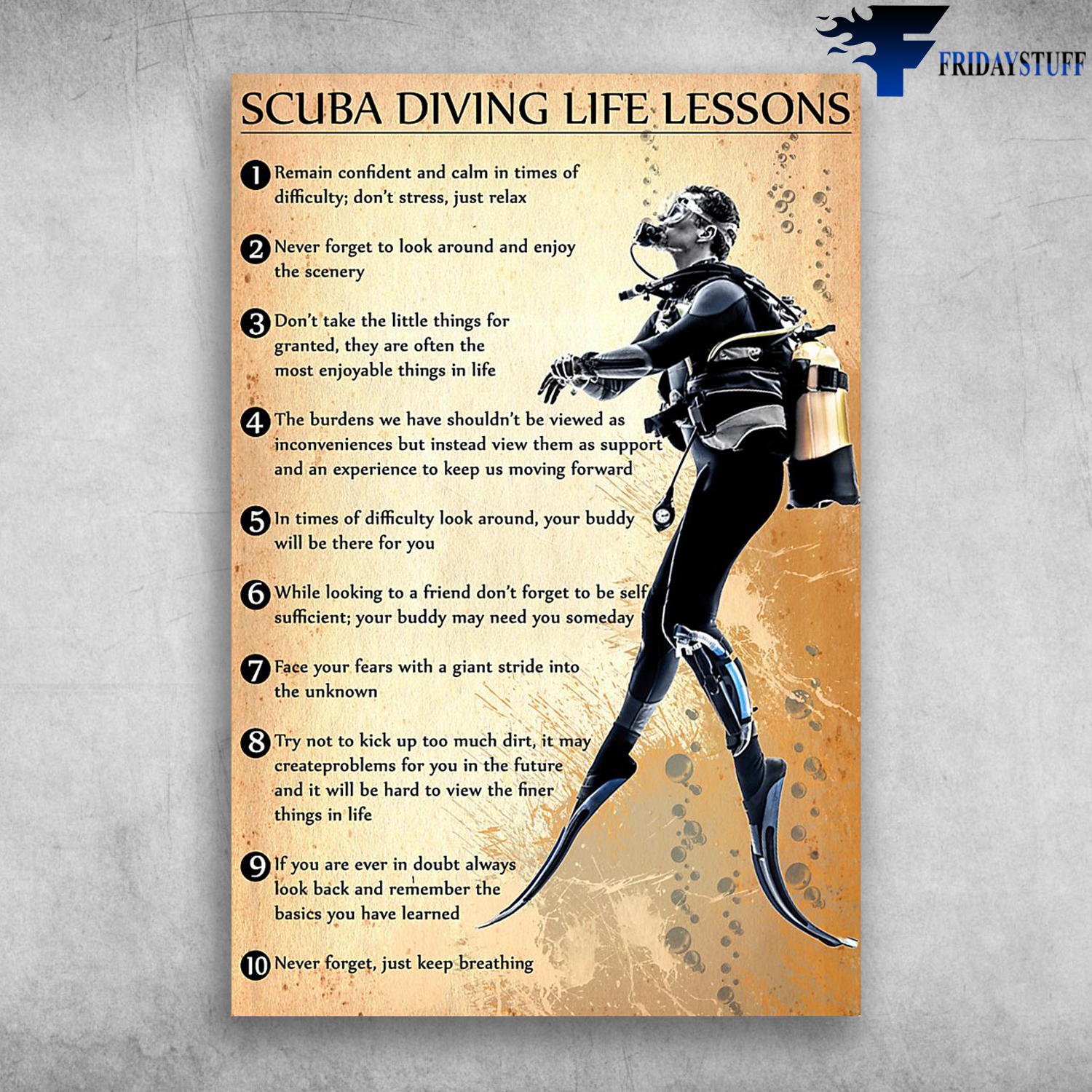 Scuba Diving Life Lessons Remain Confident And Calm In Times Of Difficulty