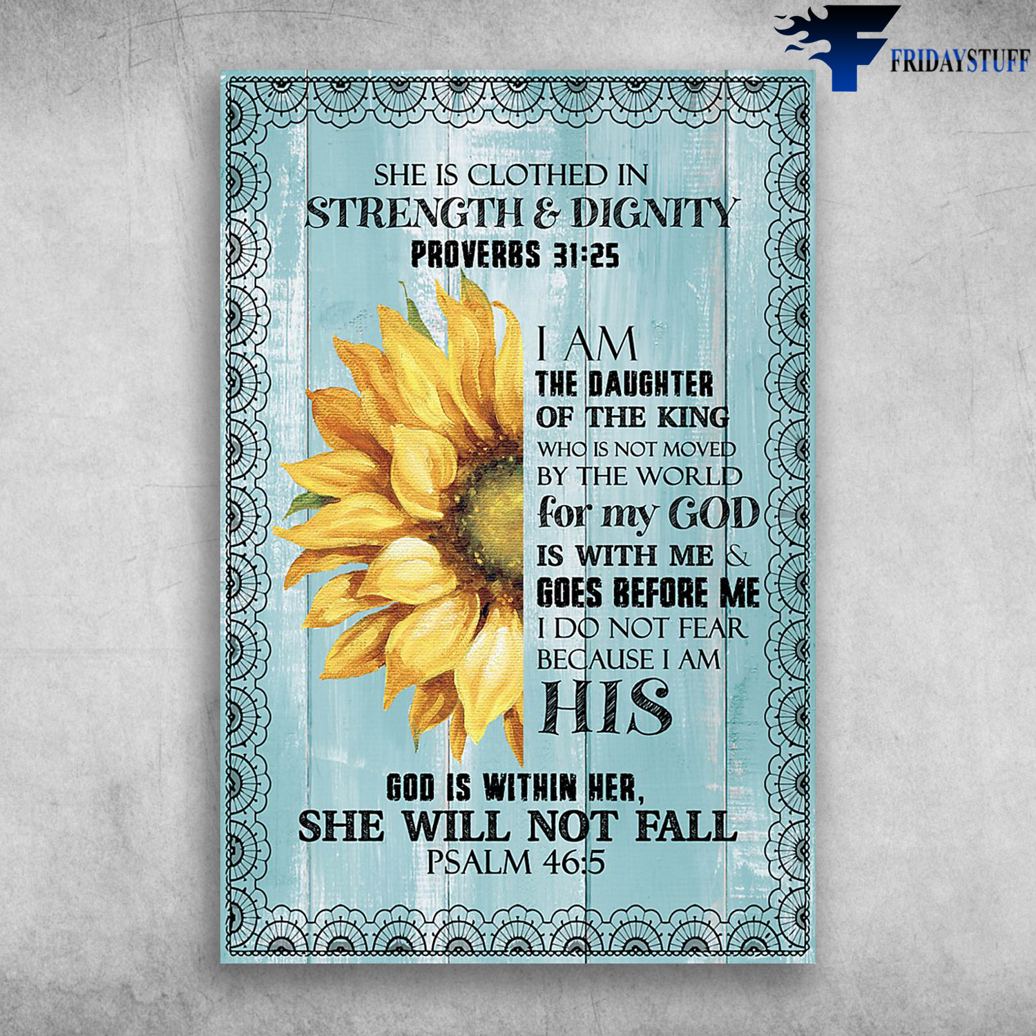 She Is Clothed In Strength And Dignity Proverbs 31 25 God Is Within Her