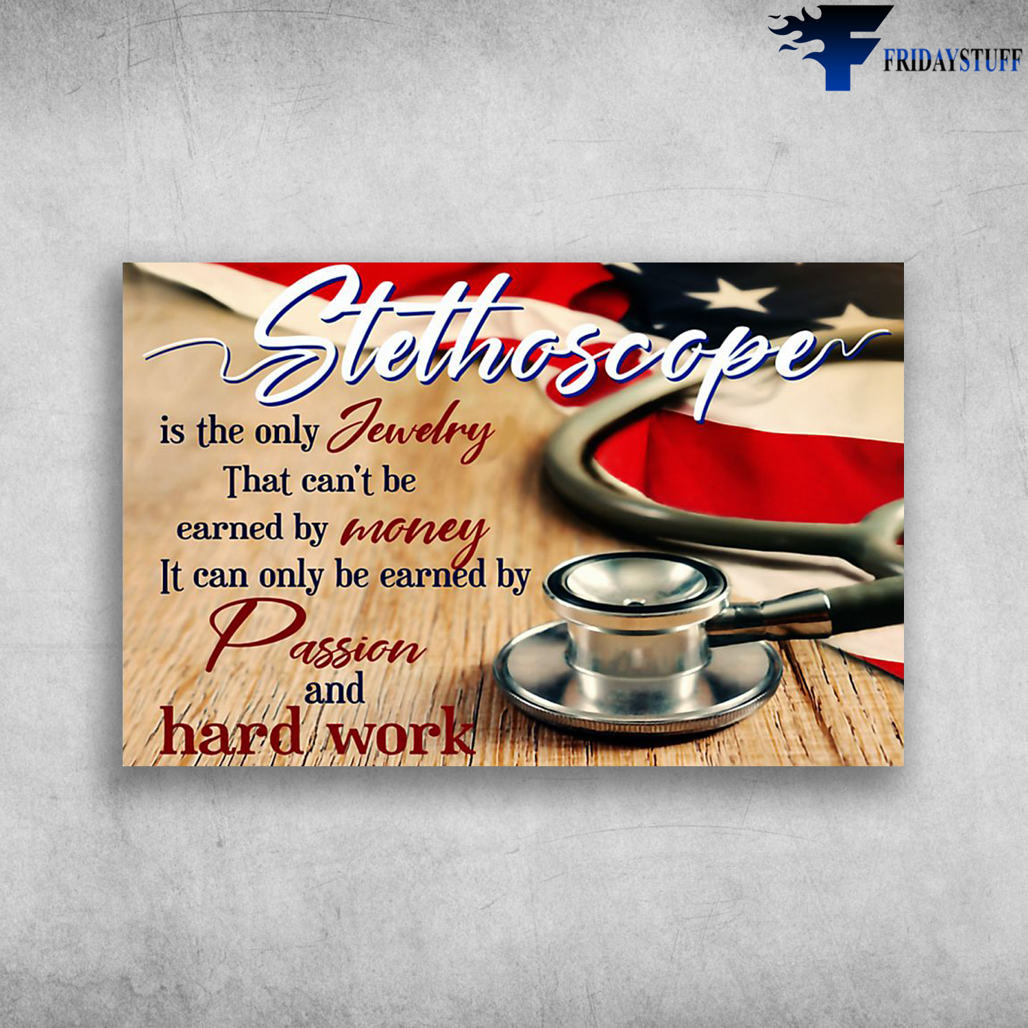 Stethoscope Is The Only Jewelry That Can't Be Earned By Money