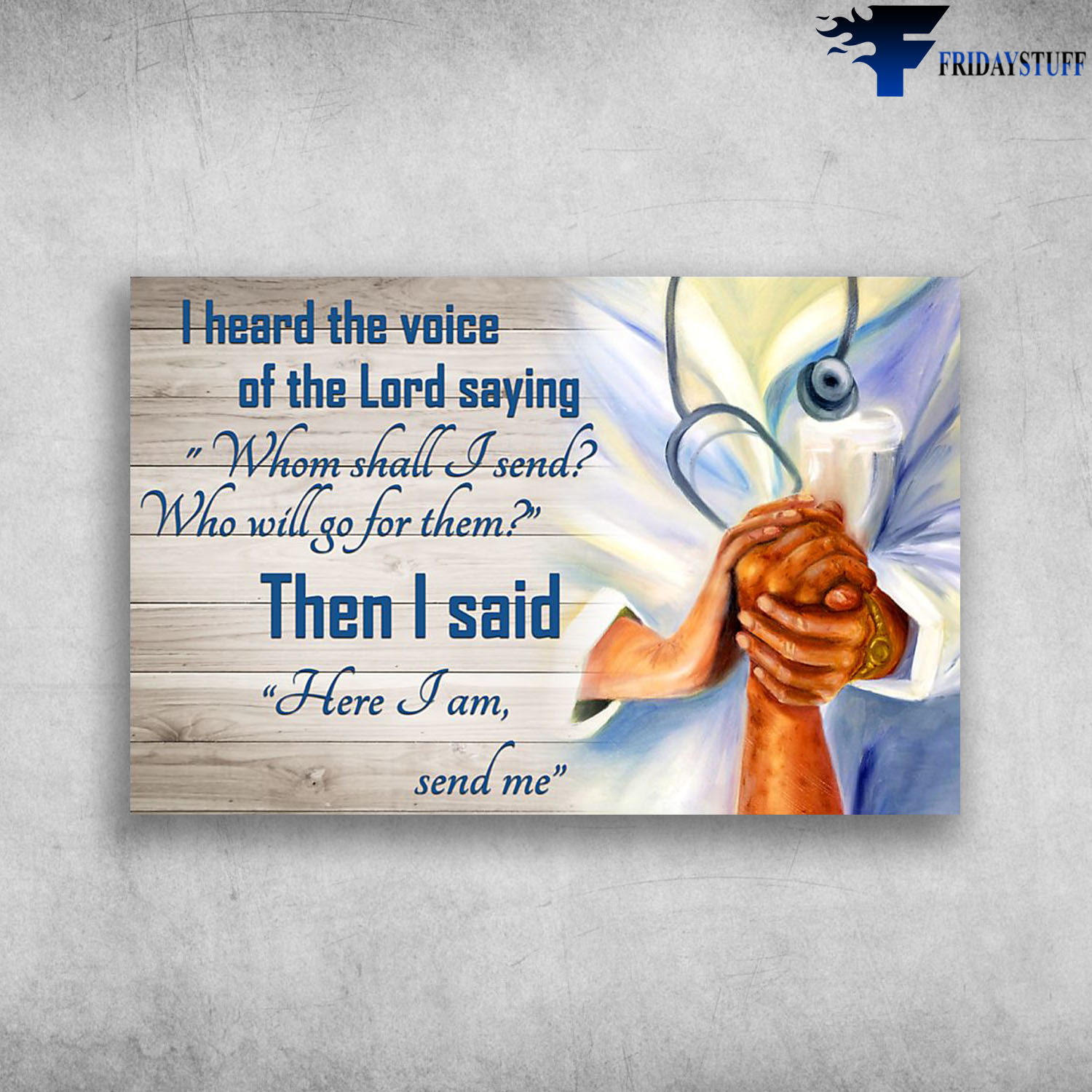 Doctors Heart I Heard The Voice Of The Lord Saying Then I Said Here I Am Send Me