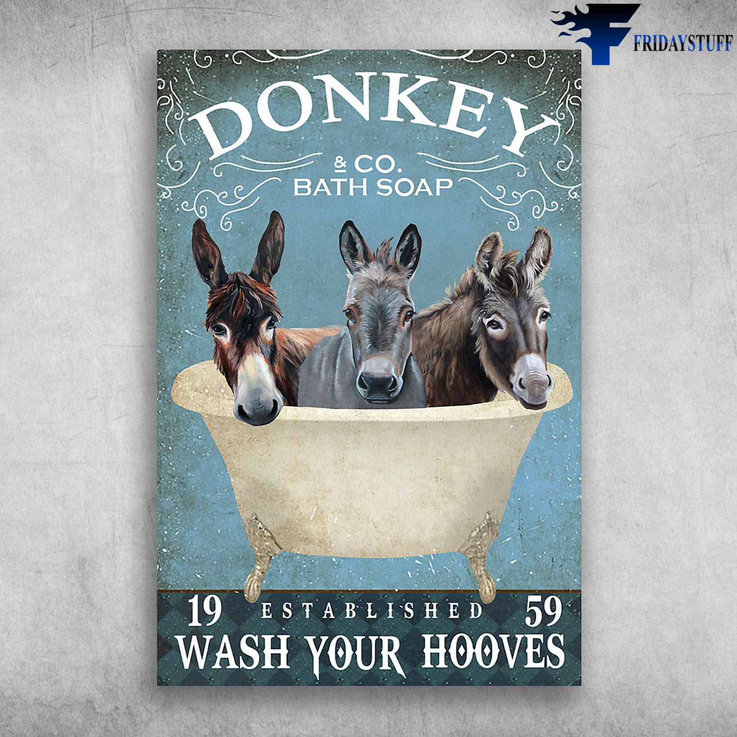 Donkey And Co Bath Soap Established Wash Your Hooves