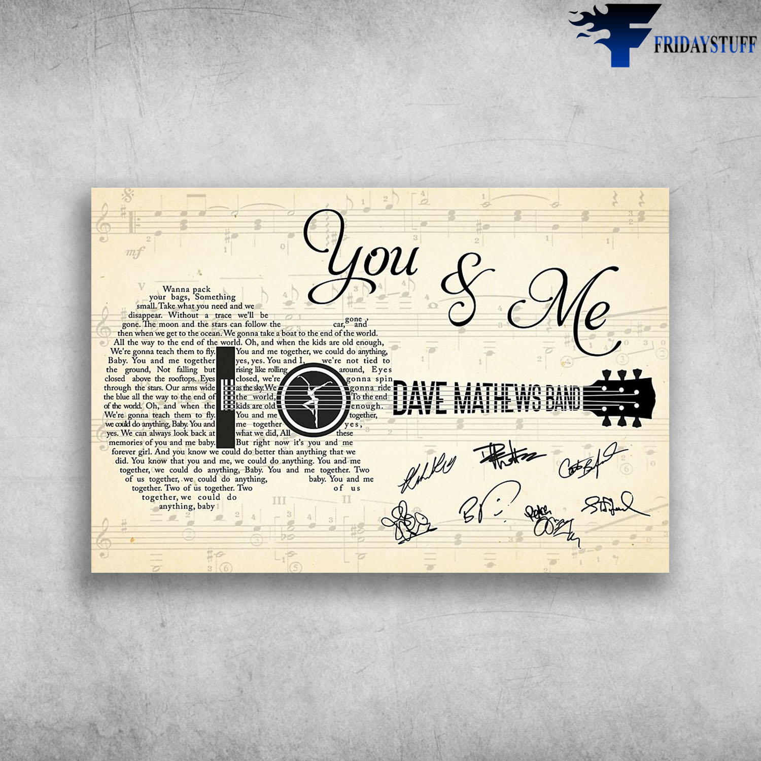 You And Me We Can Always Look Back At What We Did Dave Mathews Band