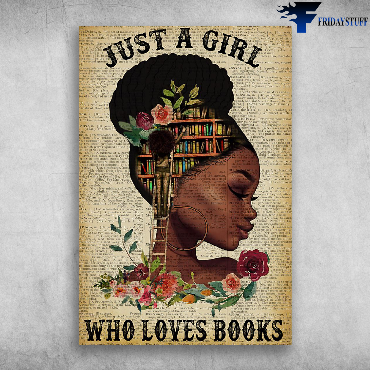 Just A Girl Who Loves Books Black Girls